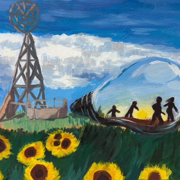 Where the sun meets the soil