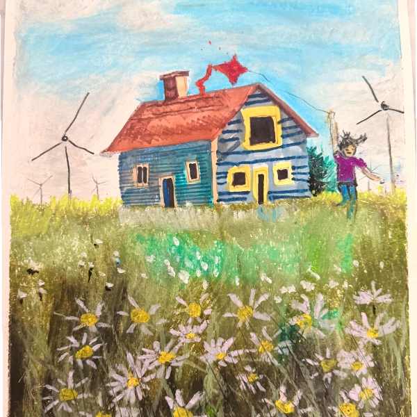 My Solar-Powered Happy Home