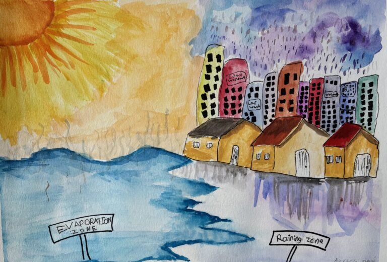 The sun and the water cycle