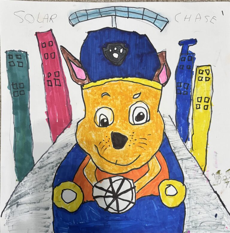 Chase with solar power