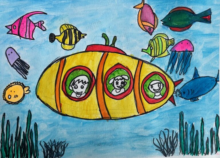 Sun operated Submarine